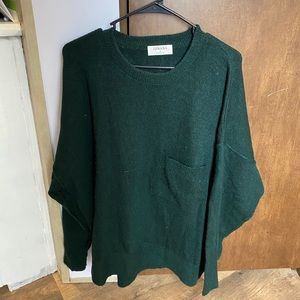 Oversized Green Sweater